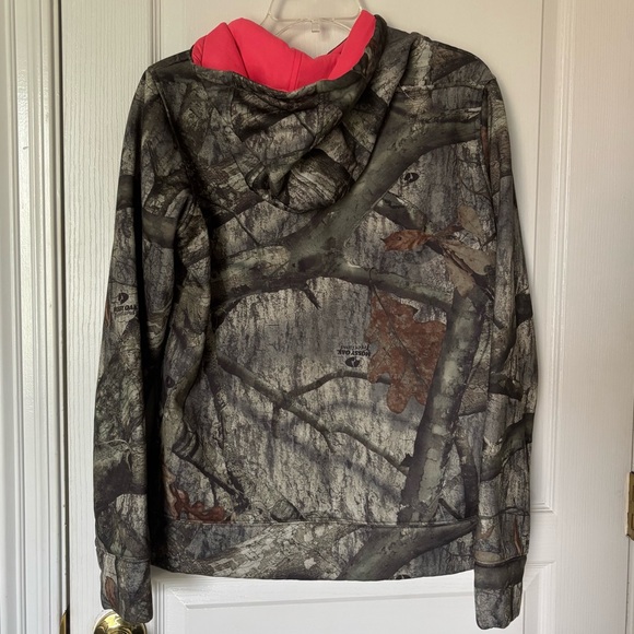 Under Armour Pink and Camo Hoodie - Picture 3 of 4